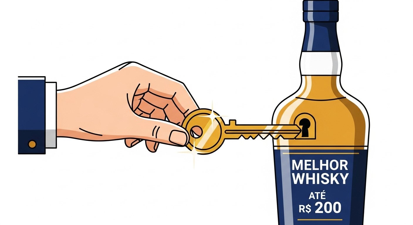 Os 5 Melhores Whiskys Até R$ 200 em 2026: O Guia do Custo-Benefício ...